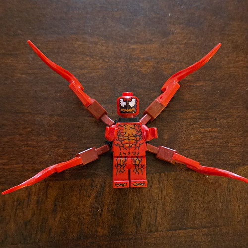 Lego marvel carnage minifigure - marvel,