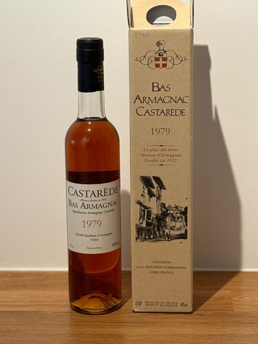 Bouteille armagnac castarède - bouteille,