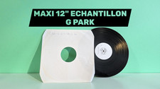 Disque Maxi 45 Tours Vinyle 12" Echantillon Société Nouvelle Areacem G Park you