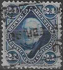 Timbre Argentine 39 o -