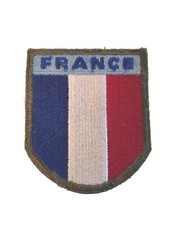 Patch US France 2eme type  WW2
