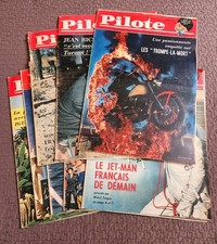 Lot 8 Magazines PILOTE 1961