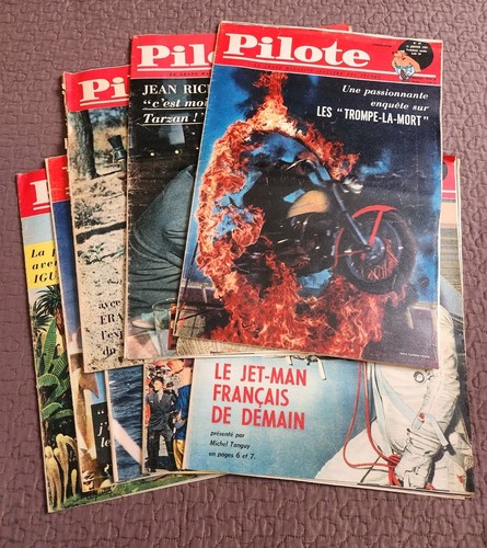 Lot magazines pilote 1961 - 8,