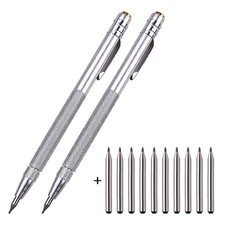 Lot de 12 outils de gravure de scriber pour verre et acier avec design ergonomiq