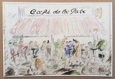 Lithographie Art Déco