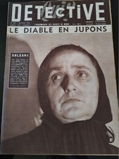 DETECTIVE du 25/02/1957; Simone Riffet le diable en jupons/ Camp de Valdahon