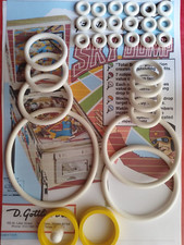 FLIPPER GOTTLIEB-SKY JUMP,FREE FALL-KIT ELASTIQUES -DOIGT DE BATTEUR JAUNE