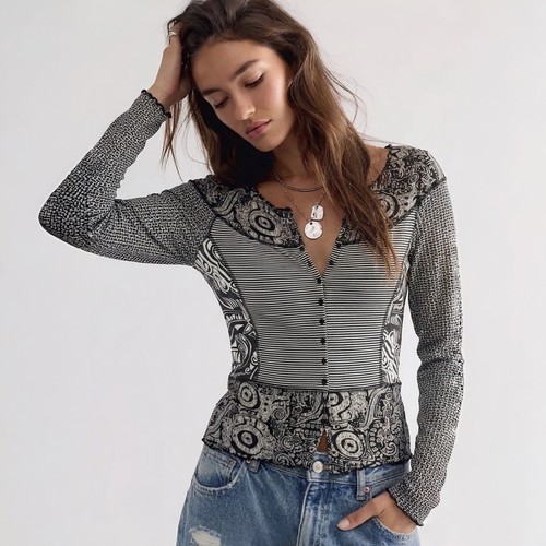 Vintage lulu y2k patchwork - h,