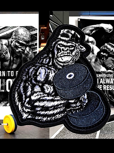 Pain gain ecusson ou - ecusson,