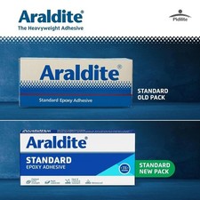 Tubes de colle adhésive Araldite Standard Epoxy 36g résine 20g + durcisseur...
