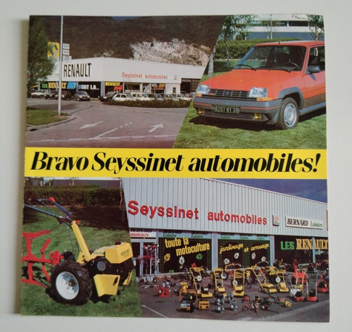 Ancienne brochure seyssinet - brochure,