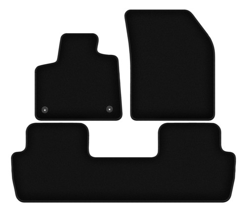 Tapis sol velours noir - tapis,