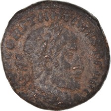 [#1021888] Moneda, Constantine I, Follis, 312-313, Rome, BC+, Bronce, RIC:337a