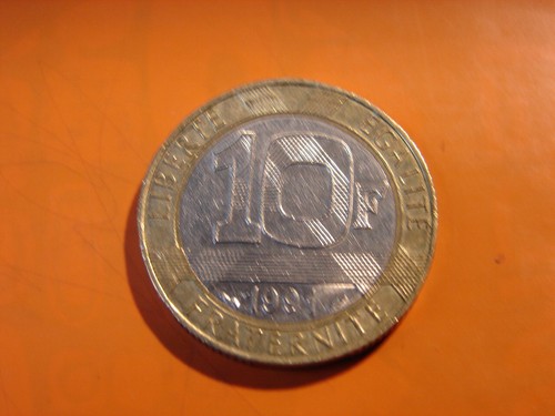 France francs genie de la - de,