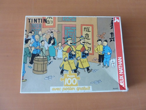 Ancien puzzle tintin x - ancien,