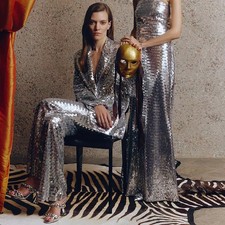 Tailleur Femme Argent