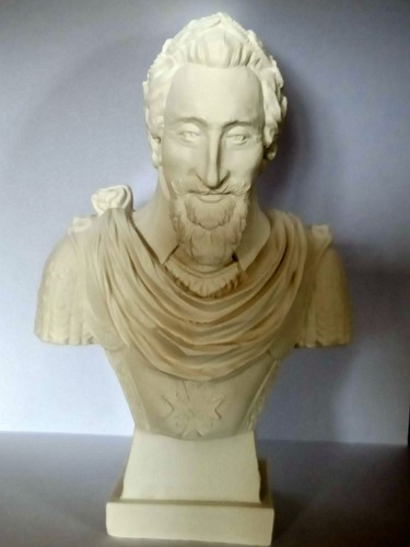 Buste roi henri - roi, cm**