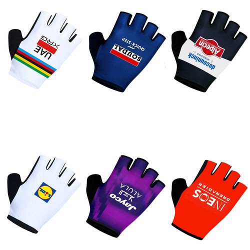 White uae cycling gloves bike - white,