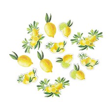 12 CONFETTIS BOIS CITRON