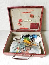 JOUET ANCIEN VALISE de COUTURE d' ENFANT * 1950