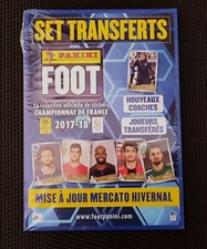 **PANINI FOOT 2017-2018 - LIGUE 1 - STICKERS  - SET DE TRANSFERTS -**
