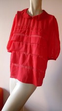 Chemisier T38 M CORAIL comme claudine vintage TTBE jupe et robe Vintage Jean MOM