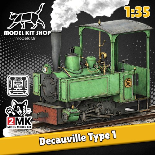 Locomotive decauville - 1:35,