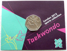 COINCARD 50 PENCE