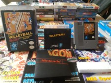 Jeu Volley Ball Nintendo Nes en boite complet avec notice Originale FRA 