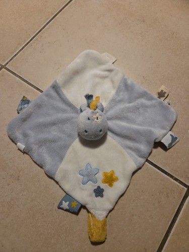 Doudou plat cheval - cheval, ane