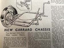 GARRARD SIDECAR NEW CHASSIS