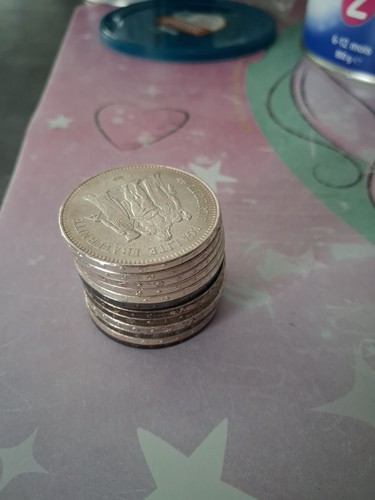 Lot pièces francs argen - 50,