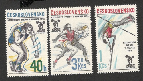 Czechoslovakia mnh set sport - set-,