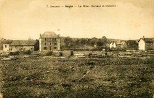 Carte Postale Ancienne ❤️ GAGES (Aveyron) - La Mine -  Bureaux et Direction