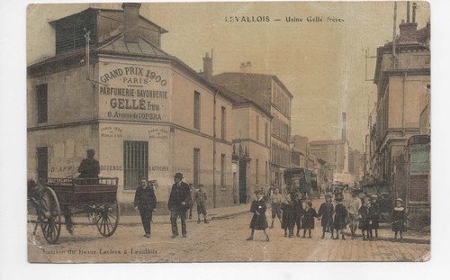 Cpa levallois usine - 92., levallois.
