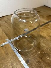 n° 4 Verre Ancien Pour Lampe Tempête Verre Pièce Détaché Haut 16,5 Lamp Pétrole