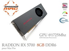  AMD RADEON RX 5700 8GB  DDR6  Mac Pro Big Sur, Monterey Metal 4K 5K