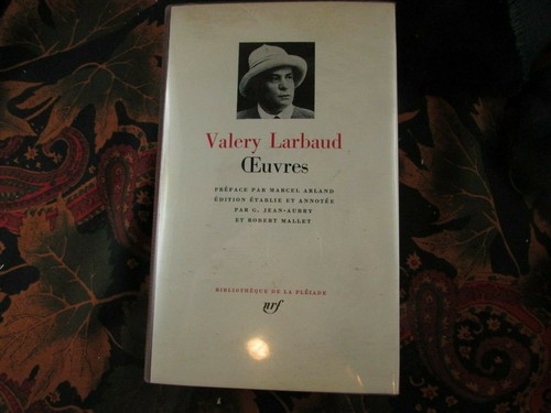 1958 pleiade valery - la, larbaud