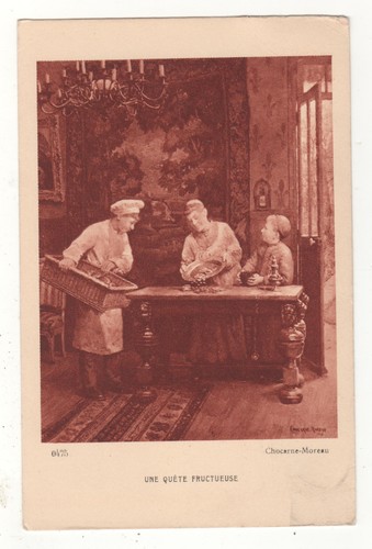 Rare cpa tableau - cpa, quÊte