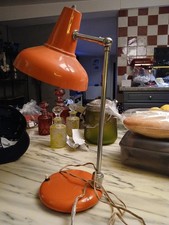 Lampe Design Orange Vintage