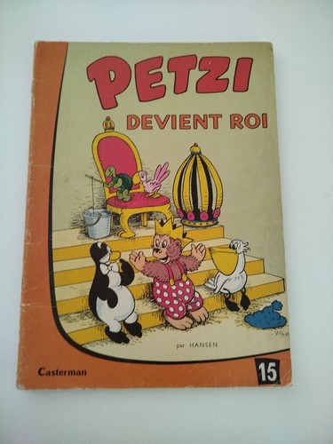 Petzi devient roi casterman - petzi,