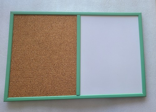Tableau mixte liège blanc - /,