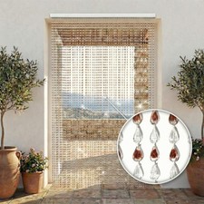 Rideau métallique avec perles