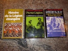 LOT DE 3 LIVRES SUR LA LEGION