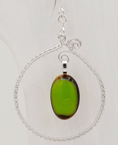 Boucle oreille wire - d'oreille, wrapping