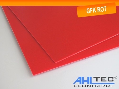 Plaque gfk g10 fr4 rouge - plaque,