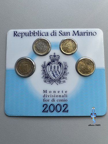 Saint marin 2002 - saint-marin, b.u