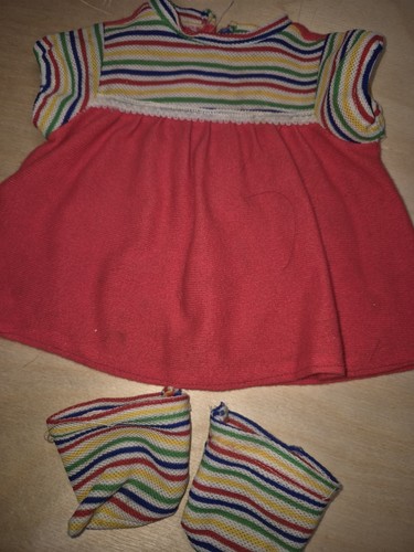 Robe ancienne poupée - robe,