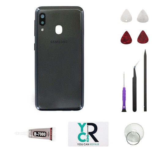 Coque arrière noire - coque, d'origine