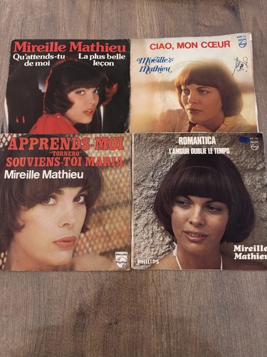 Mireille mathieu lot - lot, singles